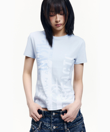 Aim Lettering Half Top (Sky Blue)