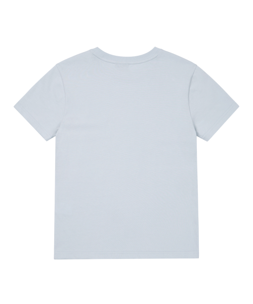 AAKAM(アーカム)の「Aim Lettering Half Top (Sky Blue)(Tシャツ/カットソー・レディース・その他・1/2/3)」の3枚目の写真