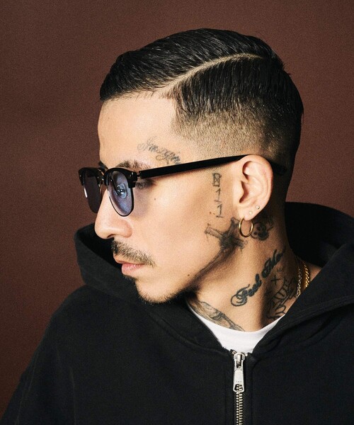 Subciety(サブサエティ)の「Flip-up sunglasses(サングラス・メンズ・スモーク/ブルー・FREE)」の7枚目の写真
