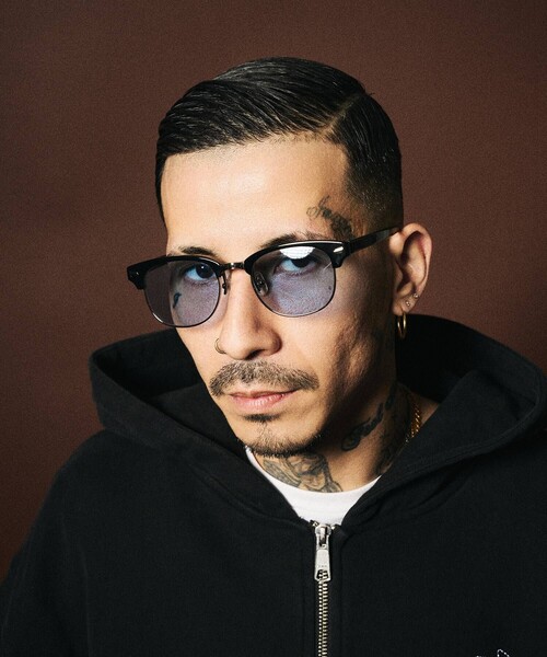 Subciety(サブサエティ)の「Flip-up sunglasses(サングラス・メンズ・スモーク/ブルー・FREE)」の8枚目の写真