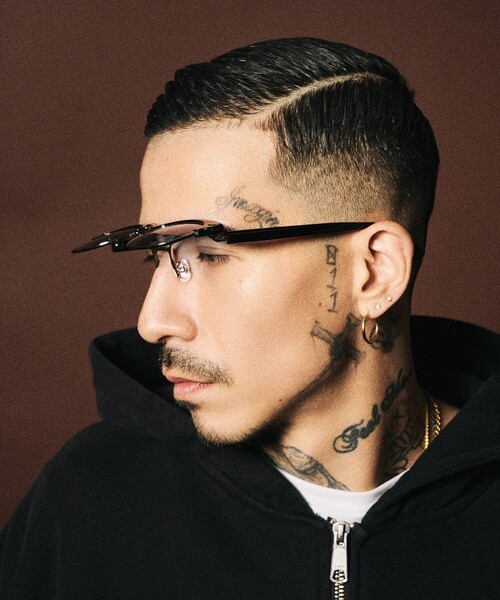 Subciety(サブサエティ)の「Flip-up sunglasses(サングラス・メンズ・スモーク/ブルー・FREE)」の10枚目の写真