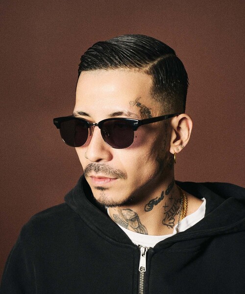 Subciety(サブサエティ)の「Flip-up sunglasses(サングラス・メンズ・スモーク/ブルー・FREE)」の19枚目の写真