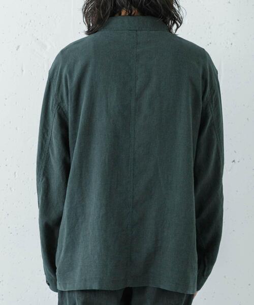 URBAN RESEARCH(アーバンリサーチ)の「『別注』LE VETEMENT ATLANTIQUE×URBAN RESEARCH ワークジャケット(カバーオール・メンズ・ブラック/グリーン・MEDIUM/LARGE)」の22枚目の写真