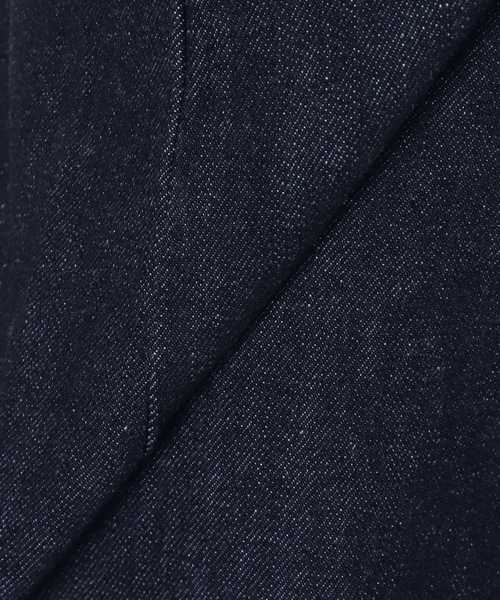 Spick & Span（スピックアンドスパン）の「《新色有り / 追加2》SOMETHING for SS 別注 HANA CURVE TAPERD（デニムパンツ・レディース・ブラウン/ネイビー・MEDIUM/SMALL/X-SMALL）」の16枚目の写真