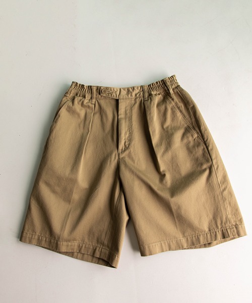 PUBLIC TOKYO（パブリックトウキョウ）の「PUBLIC CHINO BUGGY SHORTS（チノパンツ・メンズ・カーキ/ブラック/ベージュ・1/2）」の6枚目の写真