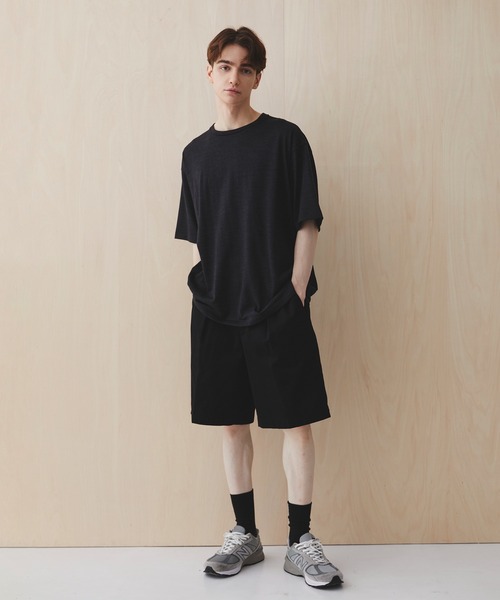 PUBLIC TOKYO（パブリックトウキョウ）の「PUBLIC CHINO BUGGY SHORTS（チノパンツ・メンズ・カーキ/ブラック/ベージュ・1/2）」の21枚目の写真