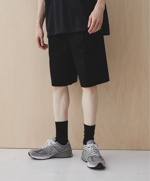 PUBLIC TOKYO（パブリックトウキョウ）の「PUBLIC CHINO BUGGY SHORTS（チノパンツ・メンズ・カーキ/ブラック/ベージュ・1/2）」の18枚目の写真
