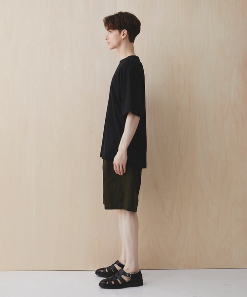 PUBLIC TOKYO（パブリックトウキョウ）の「PUBLIC CHINO BUGGY SHORTS（チノパンツ・メンズ・カーキ/ブラック/ベージュ・1/2）」の16枚目の写真