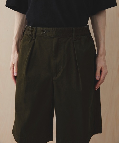 PUBLIC TOKYO（パブリックトウキョウ）の「PUBLIC CHINO BUGGY SHORTS（チノパンツ・メンズ・カーキ/ブラック/ベージュ・1/2）」の11枚目の写真