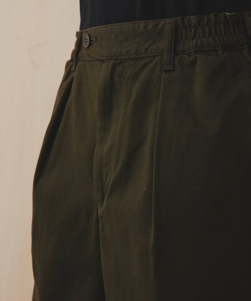 PUBLIC TOKYO（パブリックトウキョウ）の「PUBLIC CHINO BUGGY SHORTS（チノパンツ・メンズ・カーキ/ブラック/ベージュ・1/2）」の12枚目の写真
