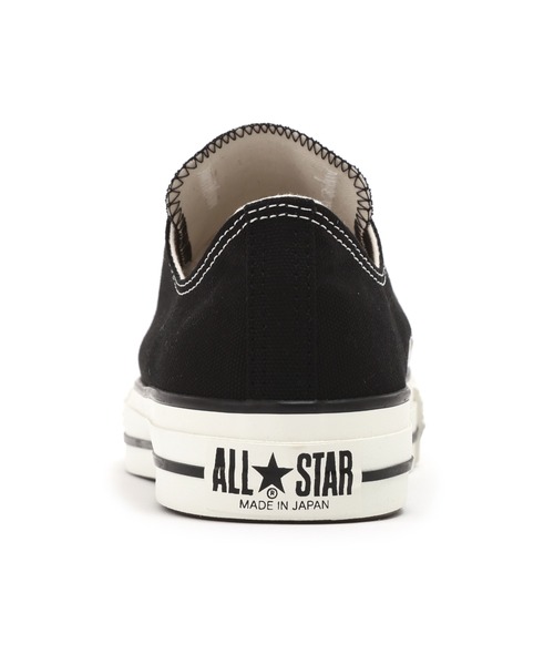 AVIREX(アヴィレックス)の「《CONVERSE》ALL STAR J OX / キャンバス オールスター / コンバース(スニーカー・メンズ・ブラック/オフホワイト・9.5/8.5/8/7.5/9)」の11枚目の写真