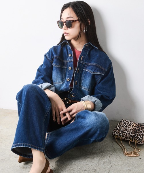 CHIC STYLE(シックスタイル)の「綿100%ロゴプリントTシャツ<大きいサイズ有>シックスタイル(Tシャツ/カットソー・レディース・スミクロ/イエロー/レッド・5L/4L/3L/LL/L/M)」の11枚目の写真
