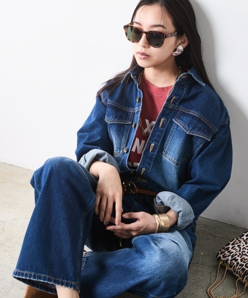 CHIC STYLE(シックスタイル)の「綿100%ロゴプリントTシャツ<大きいサイズ有>シックスタイル(Tシャツ/カットソー・レディース・スミクロ/イエロー/レッド・5L/4L/3L/LL/L/M)」の15枚目の写真