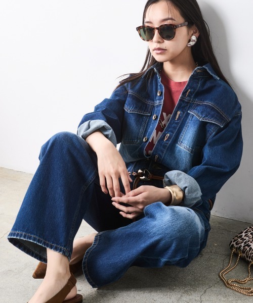 CHIC STYLE(シックスタイル)の「綿100%ロゴプリントTシャツ<大きいサイズ有>シックスタイル(Tシャツ/カットソー・レディース・スミクロ/イエロー/レッド・5L/4L/3L/LL/L/M)」の16枚目の写真