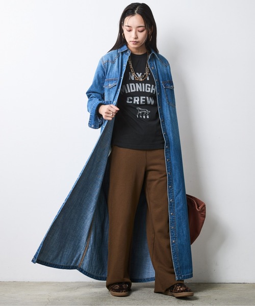 CHIC STYLE(シックスタイル)の「綿100%ロゴプリントTシャツ<大きいサイズ有>シックスタイル(Tシャツ/カットソー・レディース・スミクロ/イエロー/レッド・5L/4L/3L/LL/L/M)」の22枚目の写真