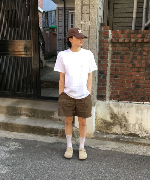 INTEMPOMOOD(インテンポムード)の「サイポケットカーゴショーツ_ブラウン(その他パンツ・メンズ・ブラウン・MEDIUM/LARGE)」の11枚目の写真