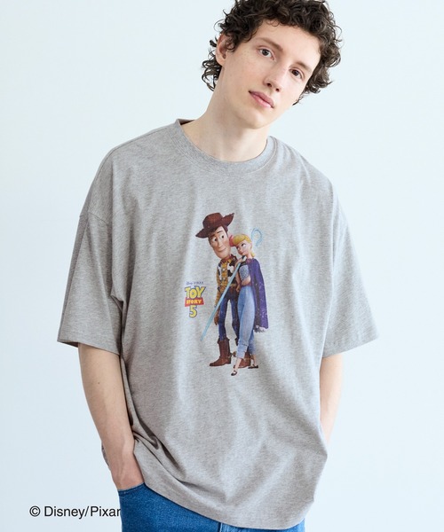 coca(coca)(コカ)の「【ピクサー/トイ・ストーリー5】メンズウォッシュドTシャツ(Tシャツ/カットソー・レディース・A/C/B/D・M/L/XL)」の2枚目の写真