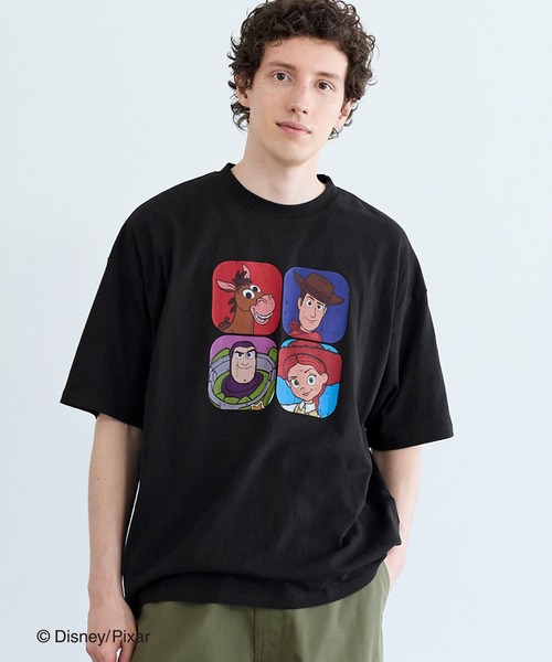 coca(coca)(コカ)の「【ピクサー/トイ・ストーリー5】メンズウォッシュドTシャツ(Tシャツ/カットソー・レディース・A/C/B/D・M/L/XL)」の4枚目の写真
