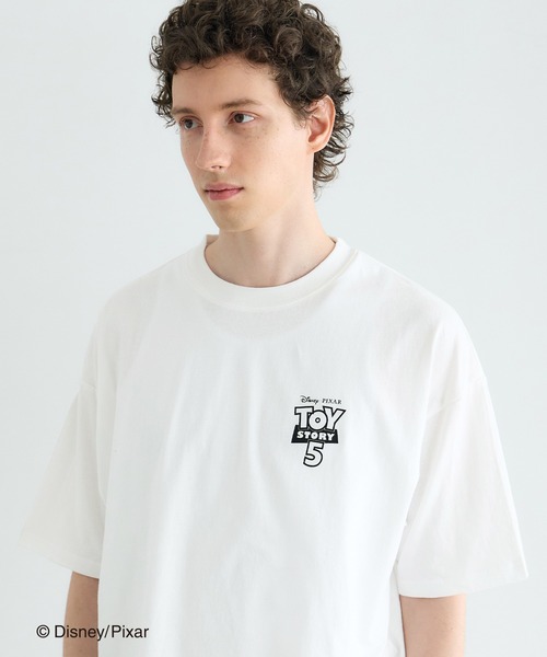 coca(coca)(コカ)の「【ピクサー/トイ・ストーリー5】メンズウォッシュドTシャツ(Tシャツ/カットソー・レディース・A/C/B/D・M/L/XL)」の1枚目の写真