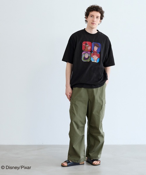 coca(coca)(コカ)の「【ピクサー/トイ・ストーリー5】メンズウォッシュドTシャツ(Tシャツ/カットソー・レディース・A/C/B/D・M/L/XL)」の13枚目の写真