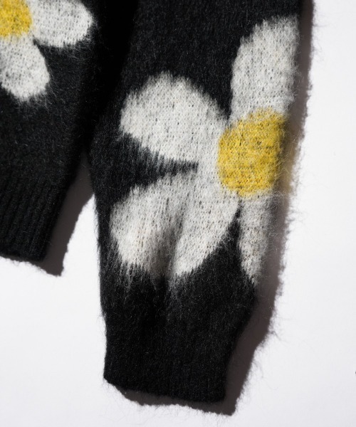 TOWNCRAFT（タウンクラフト）の「TOWNCRAFT / タウンクラフト MOHAIR SHAGGY JACQUARD CREW SWEATER モヘア シャギー ジャガード クルーセーター（ニット/セーター・メンズ・その他1/その他2/その他3/ストライプ/レオパード・SMALL/MEDIUM/LARGE）」の13枚目の写真