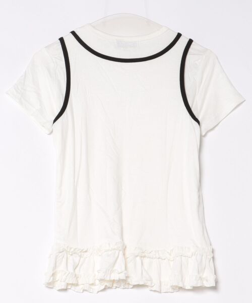 MASHIRO（マシロ）の「【MASHIRO】レイヤードタンクトップTシャツ YOUARE TeeTankTop(MA/EK164)（Tシャツ/カットソー・レディース・ホワイト・FREE）」の10枚目の写真