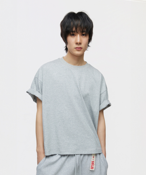 SAILAS(サイラス)の「(W)T01 Crop 1/2_GR(Tシャツ/カットソー・レディース・その他・LARGE/W/MEDIUM)」の6枚目の写真