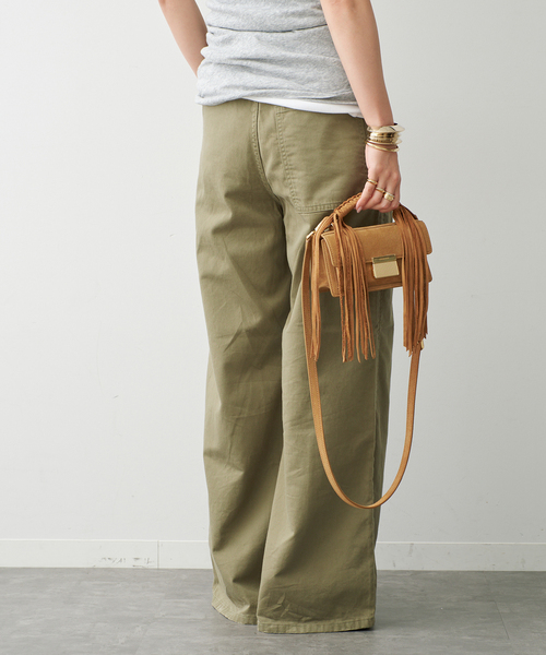 Johnbull(ジョンブル)の「【JOHNBULL/ジョンブル】WORK PANTS KHAKI(その他パンツ・レディース・カーキ・34/38/36)」の10枚目の写真