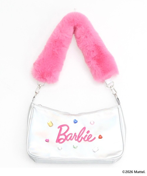 ANAP GiRL(アナップガール)の「ANAPGiRL×【Barbie】2WAYハンドルバッグ(ショルダーバッグ・キッズ・シルバー・F)」の12枚目の写真