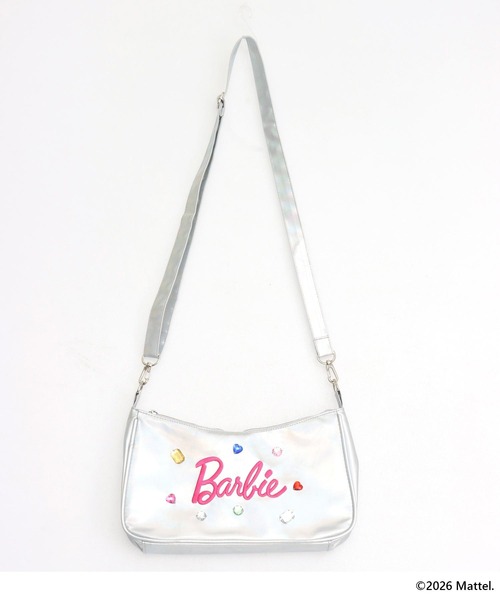 ANAP GiRL(アナップガール)の「ANAPGiRL×【Barbie】2WAYハンドルバッグ(ショルダーバッグ・キッズ・シルバー・F)」の8枚目の写真