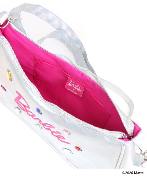 ANAP GiRL(アナップガール)の「ANAPGiRL×【Barbie】2WAYハンドルバッグ(ショルダーバッグ・キッズ・シルバー・F)」の16枚目の写真