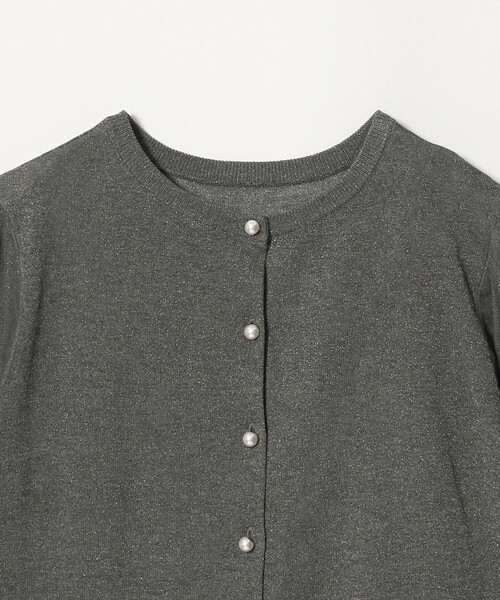 A DAY IN THE LIFE UNITED ARROWS(アデイインザライフユナイテッドアローズ)の「チュールスリーブ 2WAY ニット ‐ウォッシャブル‐<A DAY IN THE LIFE>(ニット/セーター・レディース・ナチュラル/ネイビー/ダークグレー・FREE)」の11枚目の写真