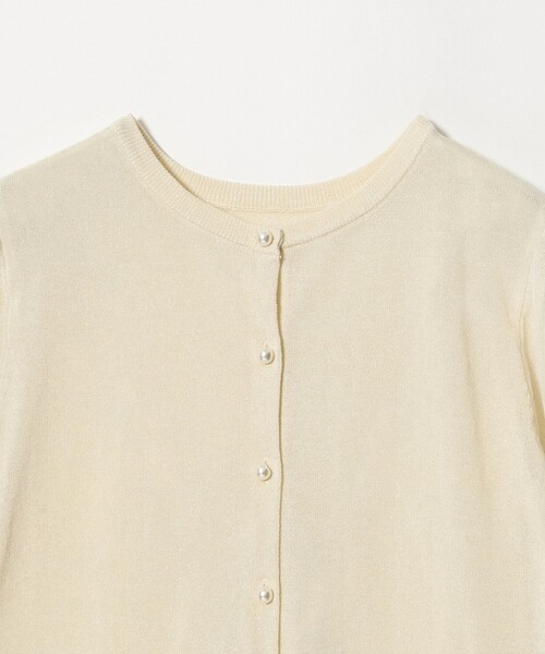 A DAY IN THE LIFE UNITED ARROWS(アデイインザライフユナイテッドアローズ)の「チュールスリーブ 2WAY ニット ‐ウォッシャブル‐<A DAY IN THE LIFE>(ニット/セーター・レディース・ナチュラル/ネイビー/ダークグレー・FREE)」の16枚目の写真