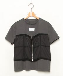 Ameri（アメリ）の「【AMERI VINTAGE】半袖カットソー（Tシャツ/カットソー）」