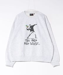 【BRANDALISED/ブランダライズド】アソート グラフィックアート クルーネックスウェットプルオーバー