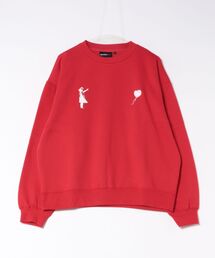 【BRANDALISED/ブランダライズド】アソート グラフィックアート クルーネックスウェットプルオーバー