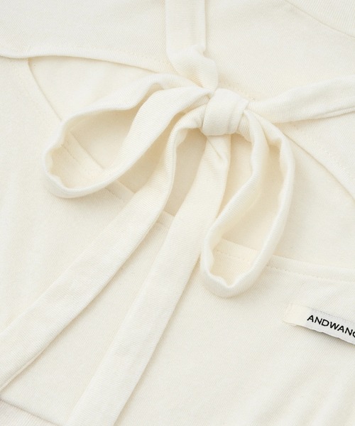 andwang(アンドワン)の「Mellow Coquette Set(ワンピース・レディース・ホワイト/ブラック/ベージュ・FREE)」の9枚目の写真