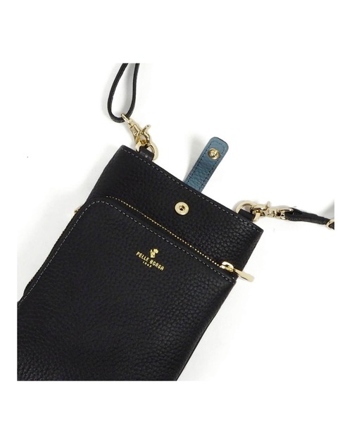 PELLEBORSA(ペレボルサ)の「マイクロショルダー Reinette Goods 4746(ショルダーバッグ・レディース・ベージュ系その他/ブルー系その他/ホワイト/ブラック/ライラック・FREE)」の14枚目の写真