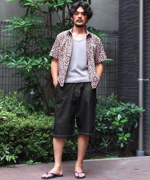 LUXSTYLE(ラグスタイル)の「ペインターハーフパンツ(その他パンツ・メンズ・ブルー/ブラック系その他/ネイビー/ブラック・L/S/M)」の10枚目の写真