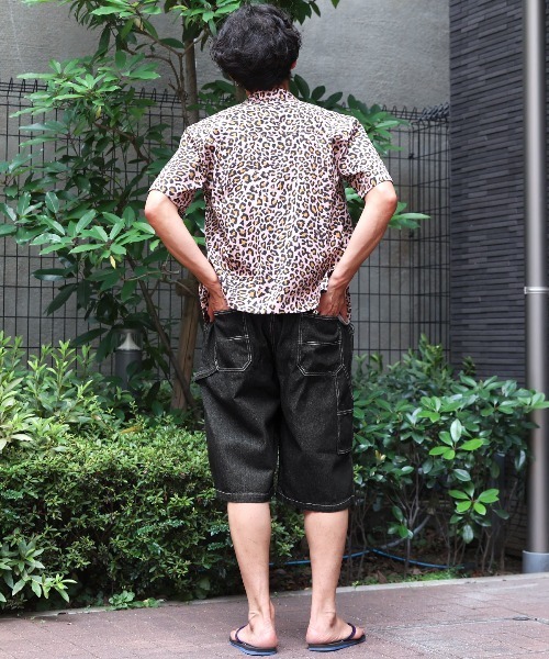 LUXSTYLE(ラグスタイル)の「ペインターハーフパンツ(その他パンツ・メンズ・ブルー/ブラック系その他/ネイビー/ブラック・L/S/M)」の11枚目の写真