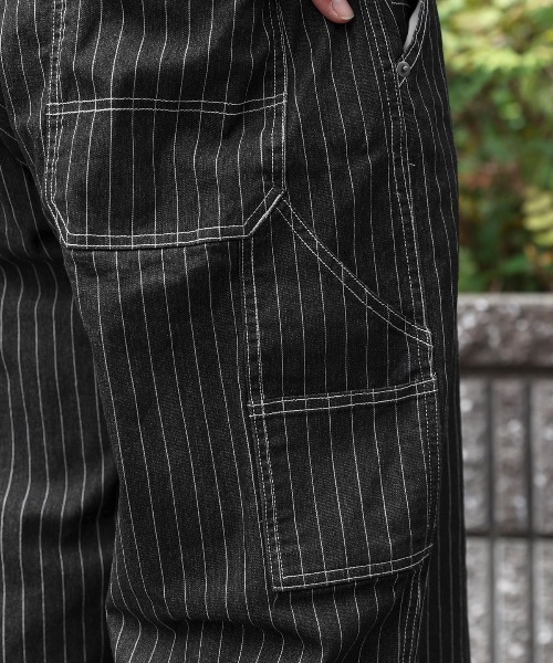 LUXSTYLE(ラグスタイル)の「ペインターハーフパンツ(その他パンツ・メンズ・ブルー/ブラック系その他/ネイビー/ブラック・L/S/M)」の21枚目の写真