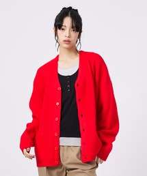 【TOWNCRAFT/タウンクラフト】MOHAIR SHAGGY CARDIGAN モヘア シャギーカーディガン