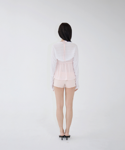 BELLIALEU(ベルリアル)の「BABY DOLL HALTER POWDER PINK(Tシャツ/カットソー・レディース・その他・FREE)」の2枚目の写真