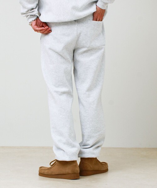 GLOSTER（グロスター）の「【THE DAYS/ザ デイ】HIGE SWEAT PANTS 髭文字刺繍 スウェットパンツ 裏起毛（スウェットパンツ・メンズ・ライトグレー・M/L）」の9枚目の写真