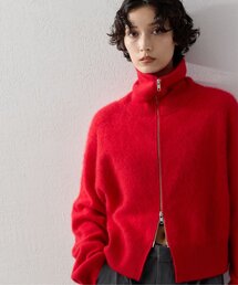 ウールカシミヤドライバーズニット