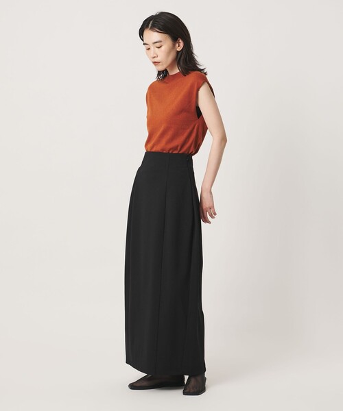 MARW UNITED ARROWS(マルゥ ユナイテッドアローズ)の「<MARW UNITED ARROWS>ジョーゼット バルーン スカート(スカート・レディース・ブラック/ダークブラウン・38/36)」の9枚目の写真