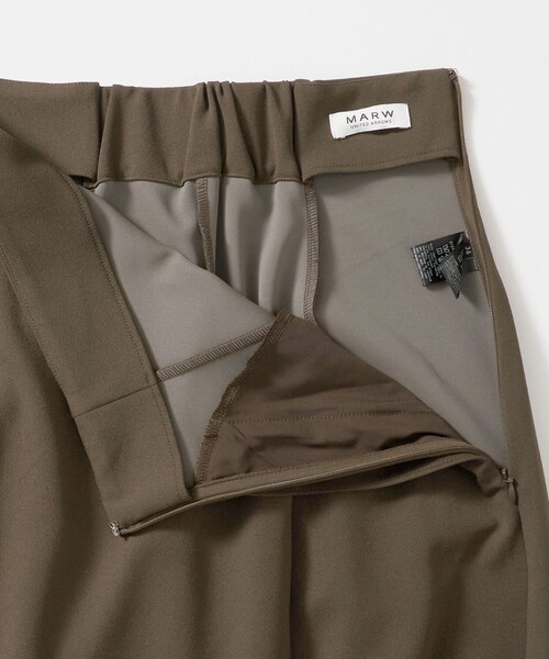 MARW UNITED ARROWS(マルゥ ユナイテッドアローズ)の「<MARW UNITED ARROWS>ジョーゼット バルーン スカート(スカート・レディース・ブラック/ダークブラウン・38/36)」の18枚目の写真