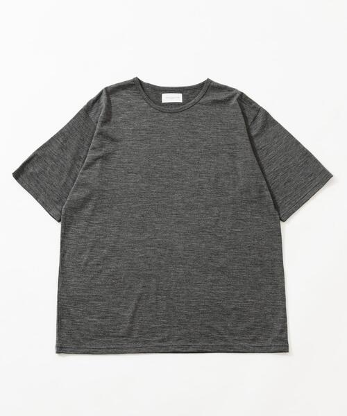 URBAN RESEARCH(アーバンリサーチ)の「new basic WASHABLE MERINO WOOL T-SHIRTS(Tシャツ/カットソー・メンズ・チャコールグレー/ブラック系その他/ホワイト系その他・X-LARGE/MEDIUM/LARGE)」の3枚目の写真