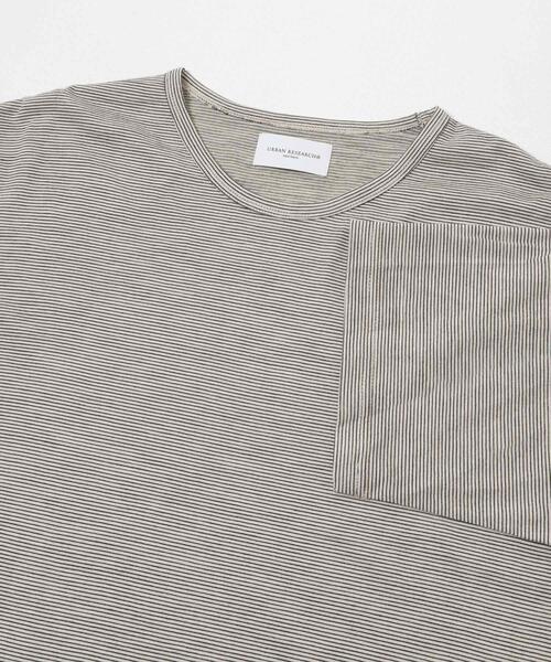 URBAN RESEARCH(アーバンリサーチ)の「new basic WASHABLE MERINO WOOL T-SHIRTS(Tシャツ/カットソー・メンズ・チャコールグレー/ブラック系その他/ホワイト系その他・X-LARGE/MEDIUM/LARGE)」の9枚目の写真