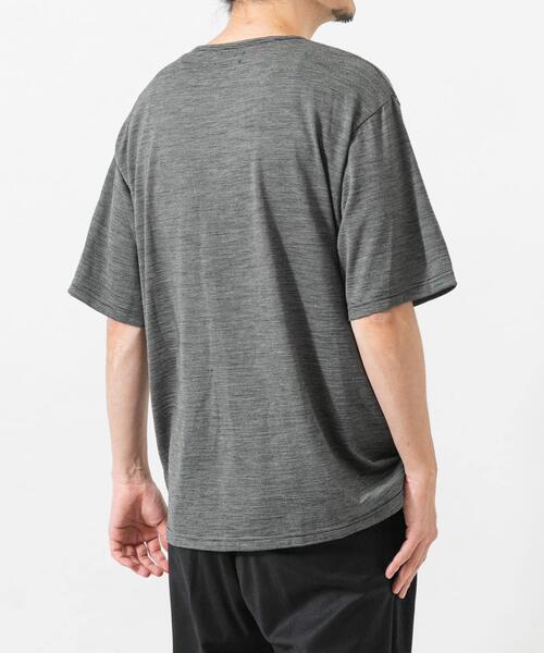URBAN RESEARCH(アーバンリサーチ)の「new basic WASHABLE MERINO WOOL T-SHIRTS(Tシャツ/カットソー・メンズ・チャコールグレー/ブラック系その他/ホワイト系その他・X-LARGE/MEDIUM/LARGE)」の14枚目の写真